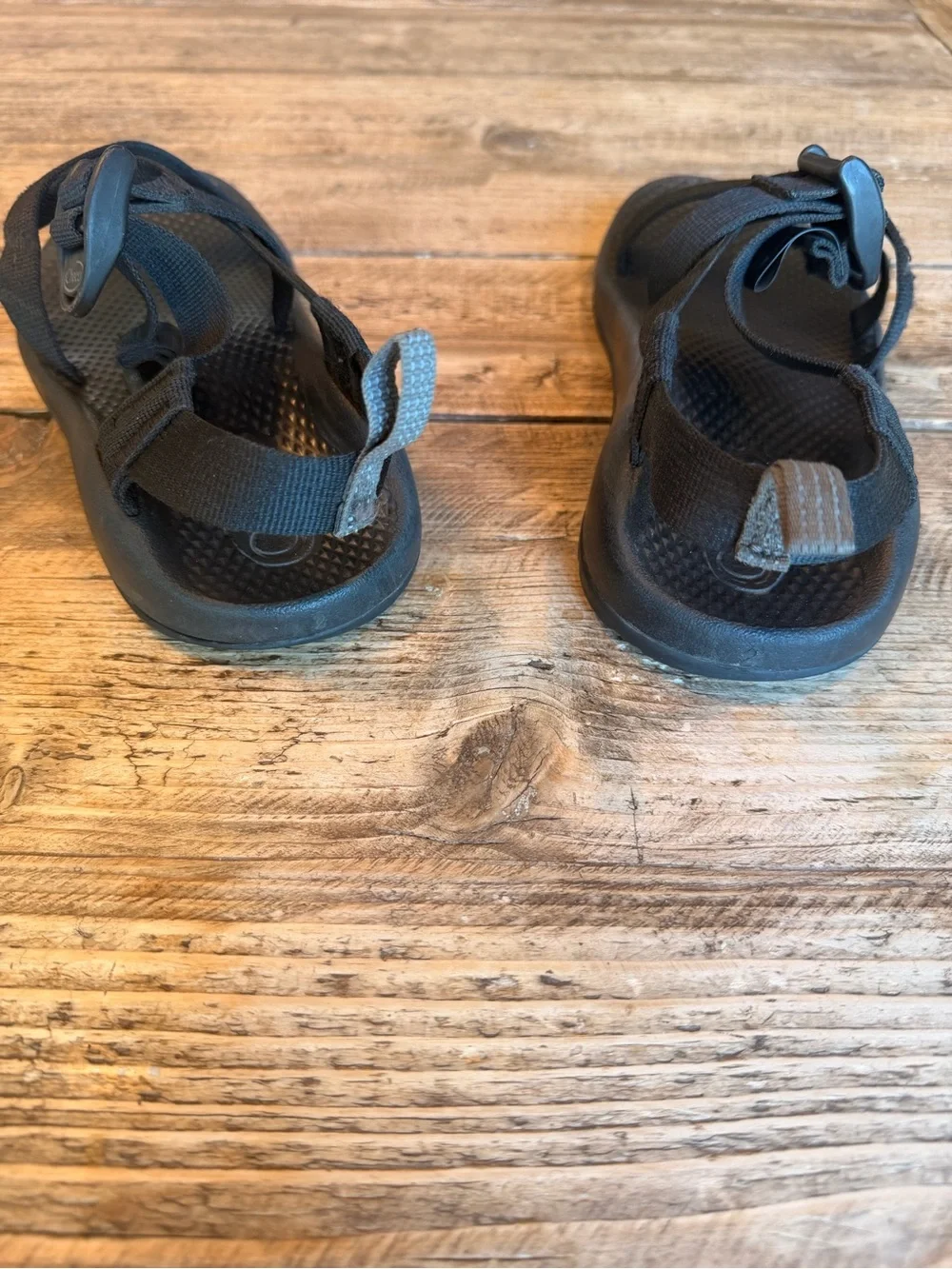 Chaco Kids Black Strapped Sport Sandals Size 2